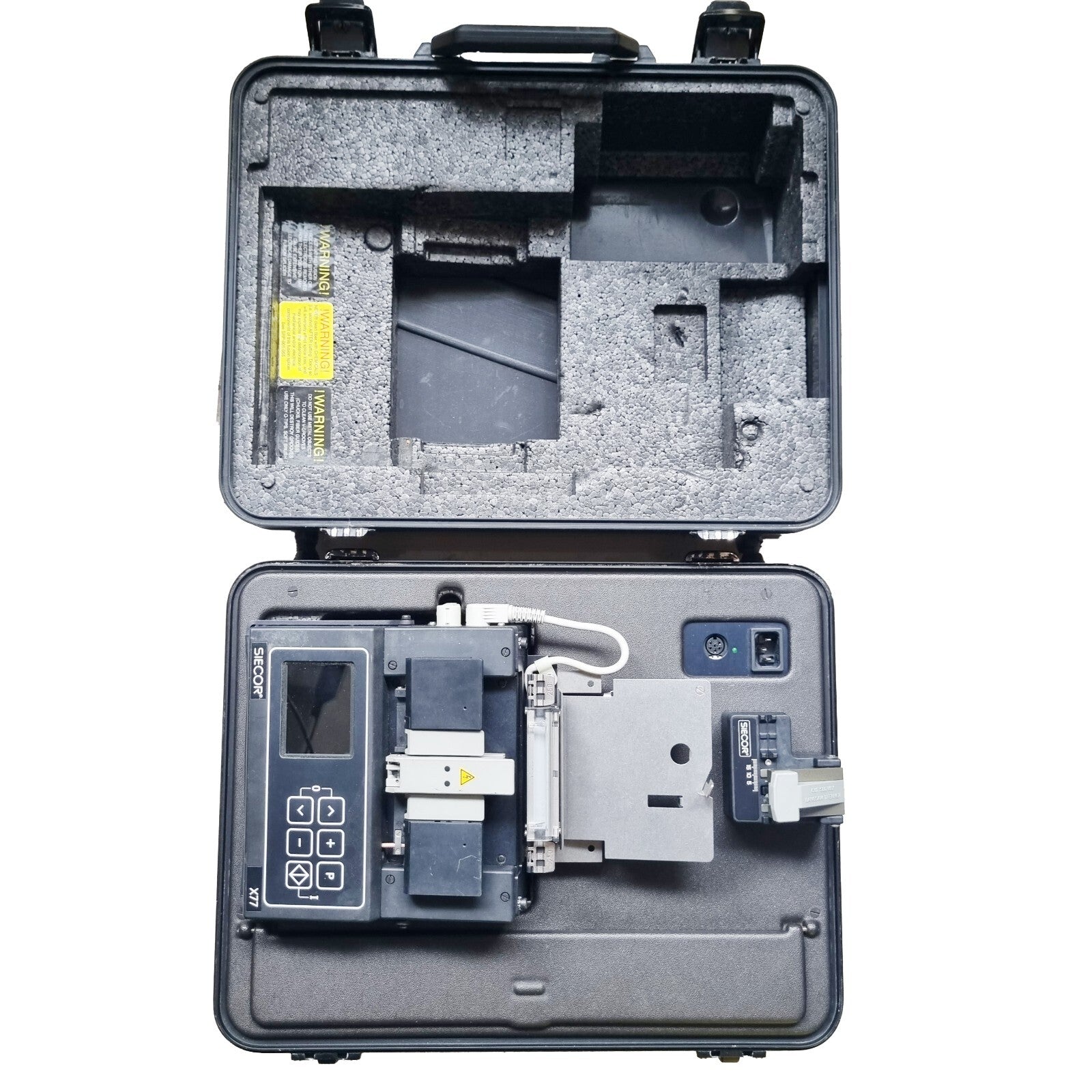 SIECOR X77 Fusion Splicer w/shown accessories-3