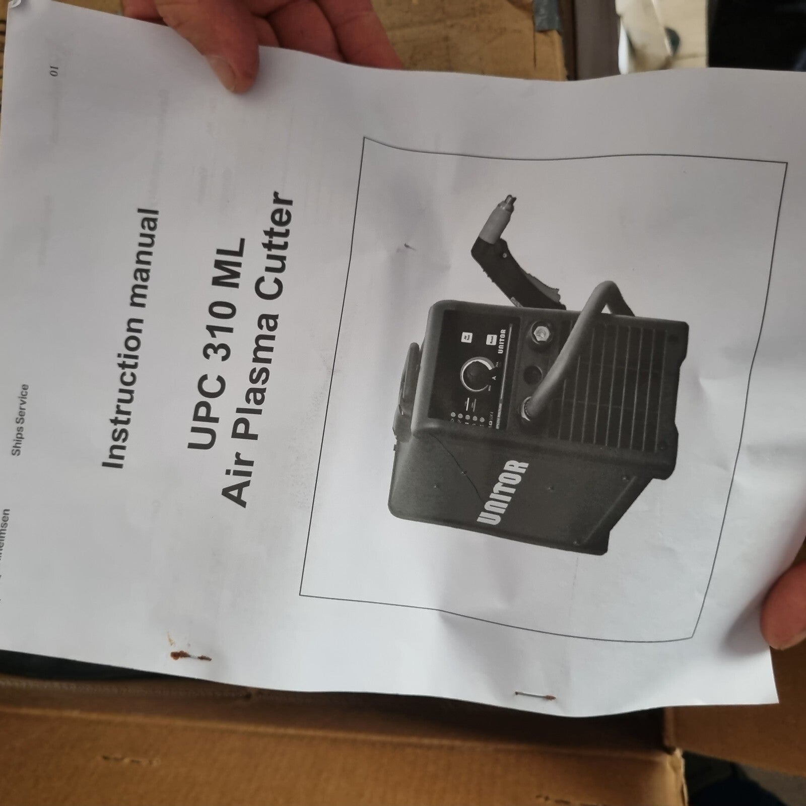 WILHELMSEN UNITOR UPC-310 ML PLASMA CUTTER W/SHOWN ACCESORIES-1