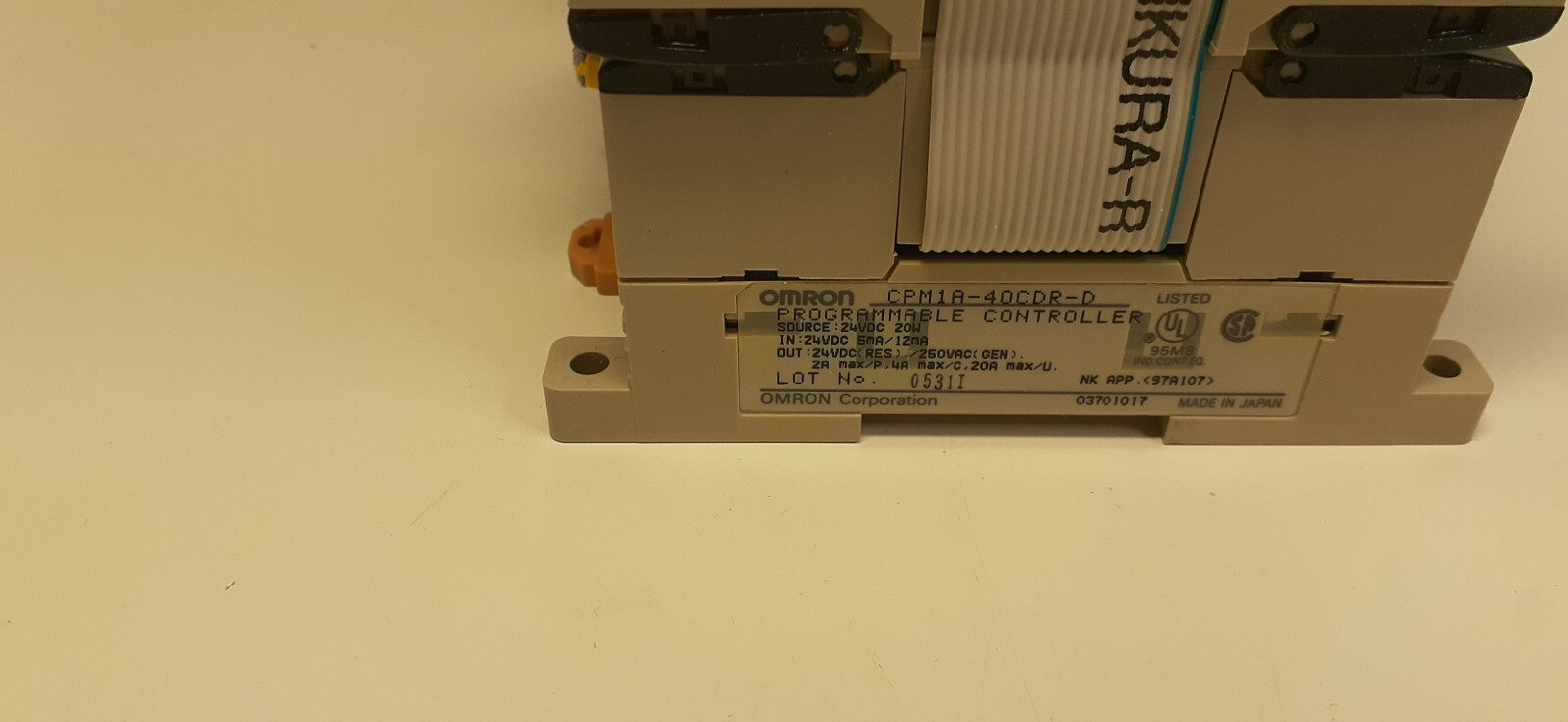 OMRON PLC SYSMAC CPM1A AND EXPANSION MODULE 20EDR ( (A1)
