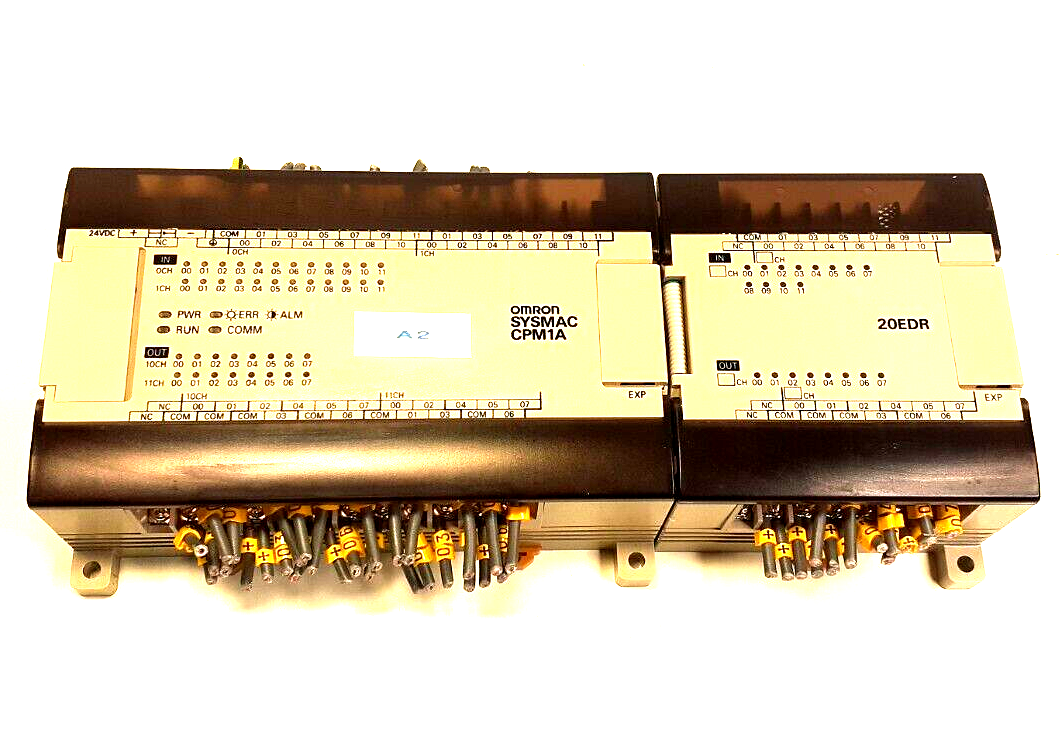 OMRON PLC SYSMAC CPM1A AND EXPANSION MODULE 20EDR (A2)