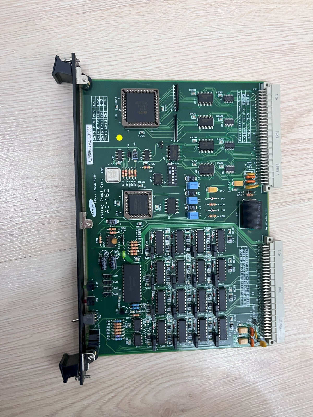 SAMSUNG AI-16C ANALOG INPUT PCB CARD AI16C