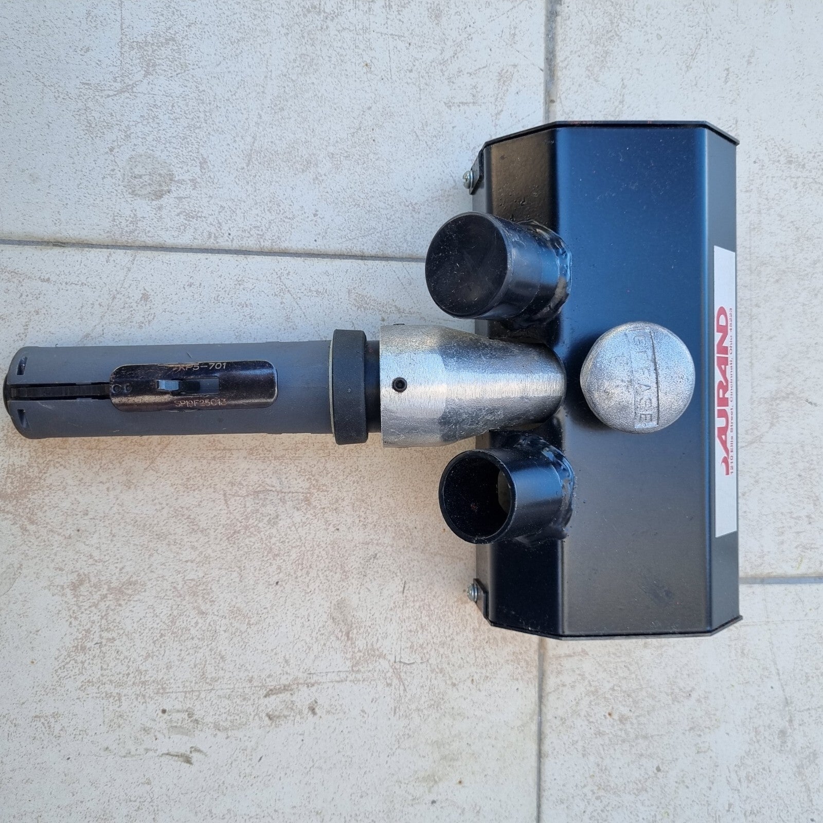 Aurand - KP5EV Pneumatic 8" Surface Scaler, Vac-2