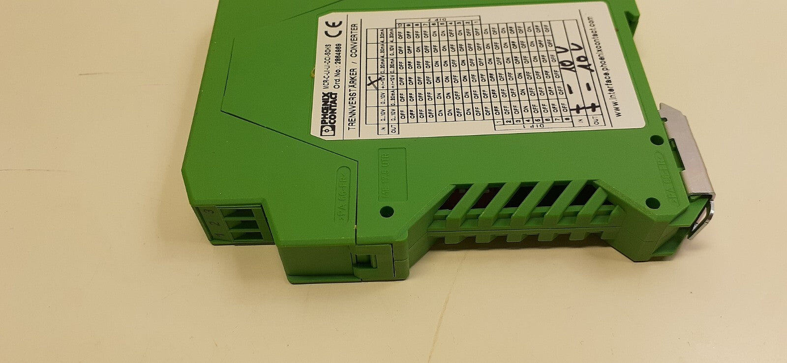 PHOENIX CONTACT MCR-C-UI-UI-DCI-SOKS (FACTORY SEAL)