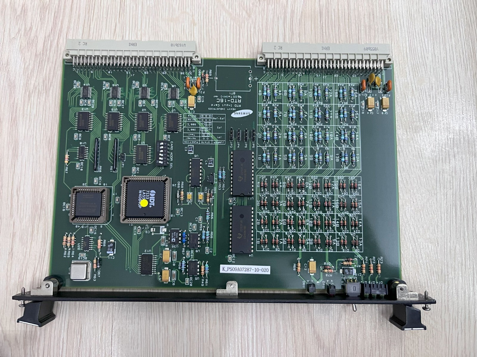 SAMSUNG RTD-16C RTD INPUT CARD PCB CARD RTD16C_s10_045