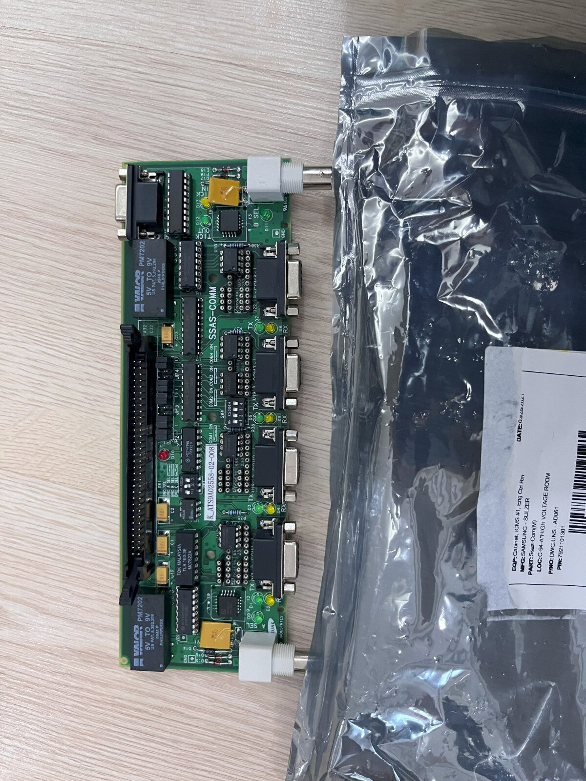 SAMSUNG SSAS-COMM CARD REV 1.2