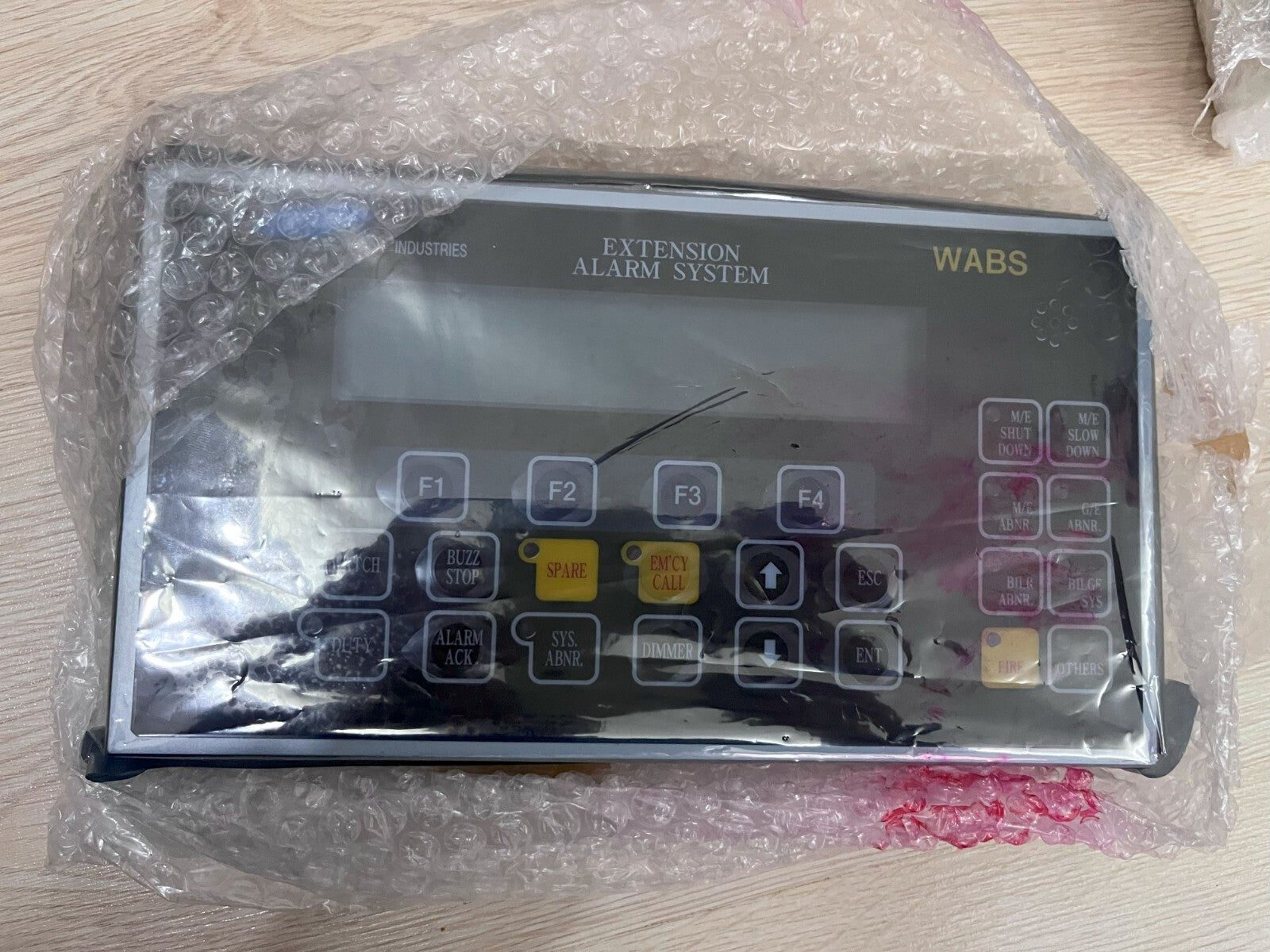 SAMSUNG WABS EXTENSION ALARM SYSTEM PANEL