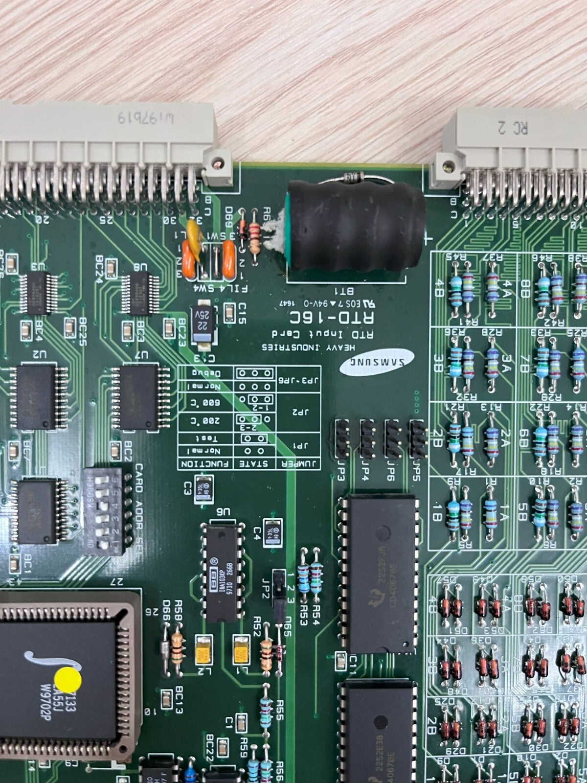 SAMSUNG RTD-16C RTD INPUT CARD PCB CARD RTD16C_s10_045