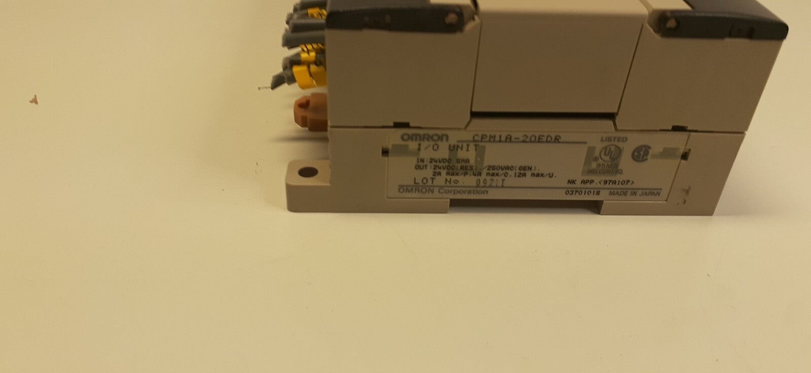 OMRON PLC SYSMAC CPM1A AND EXPANSION MODULE 20EDR ( (A1)