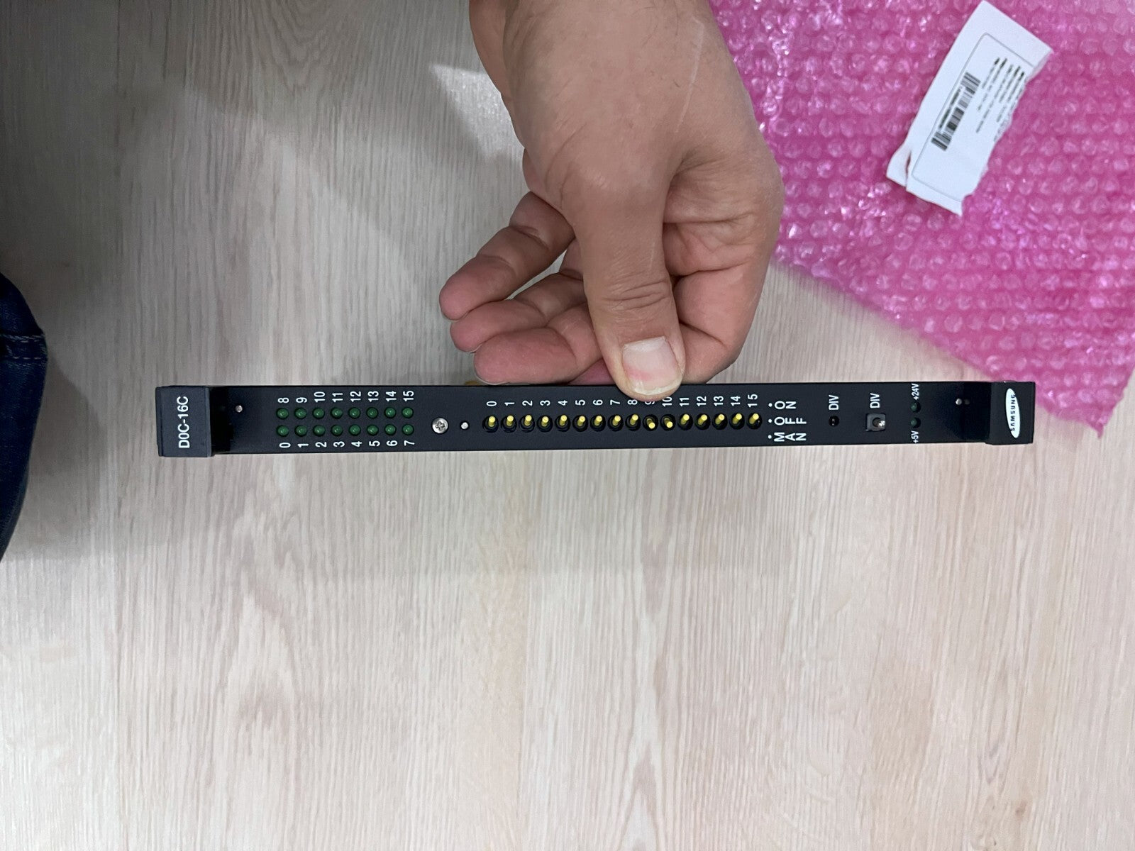 SAMSUNG DOC-16C DIGITAL OUTPUT & COUNTER BOARD