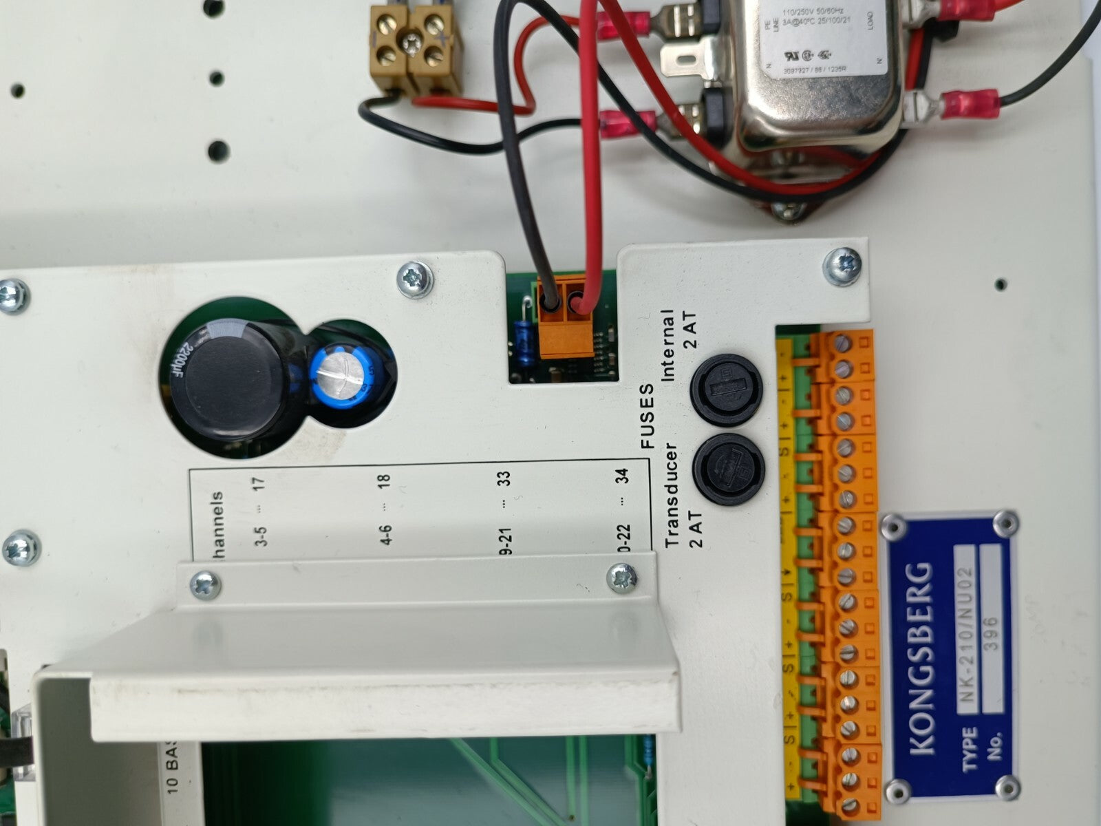 Kongsberg NKA-210/NU02 NK-210 Engine Control and Alarm System
