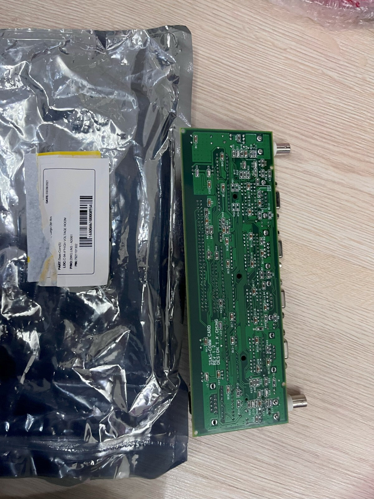SAMSUNG SSAS-COMM CARD REV 1.2