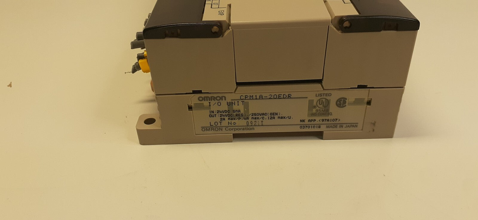 OMRON PLC SYSMAC CPM1A AND EXPANSION MODULE 20EDR ( (A1)