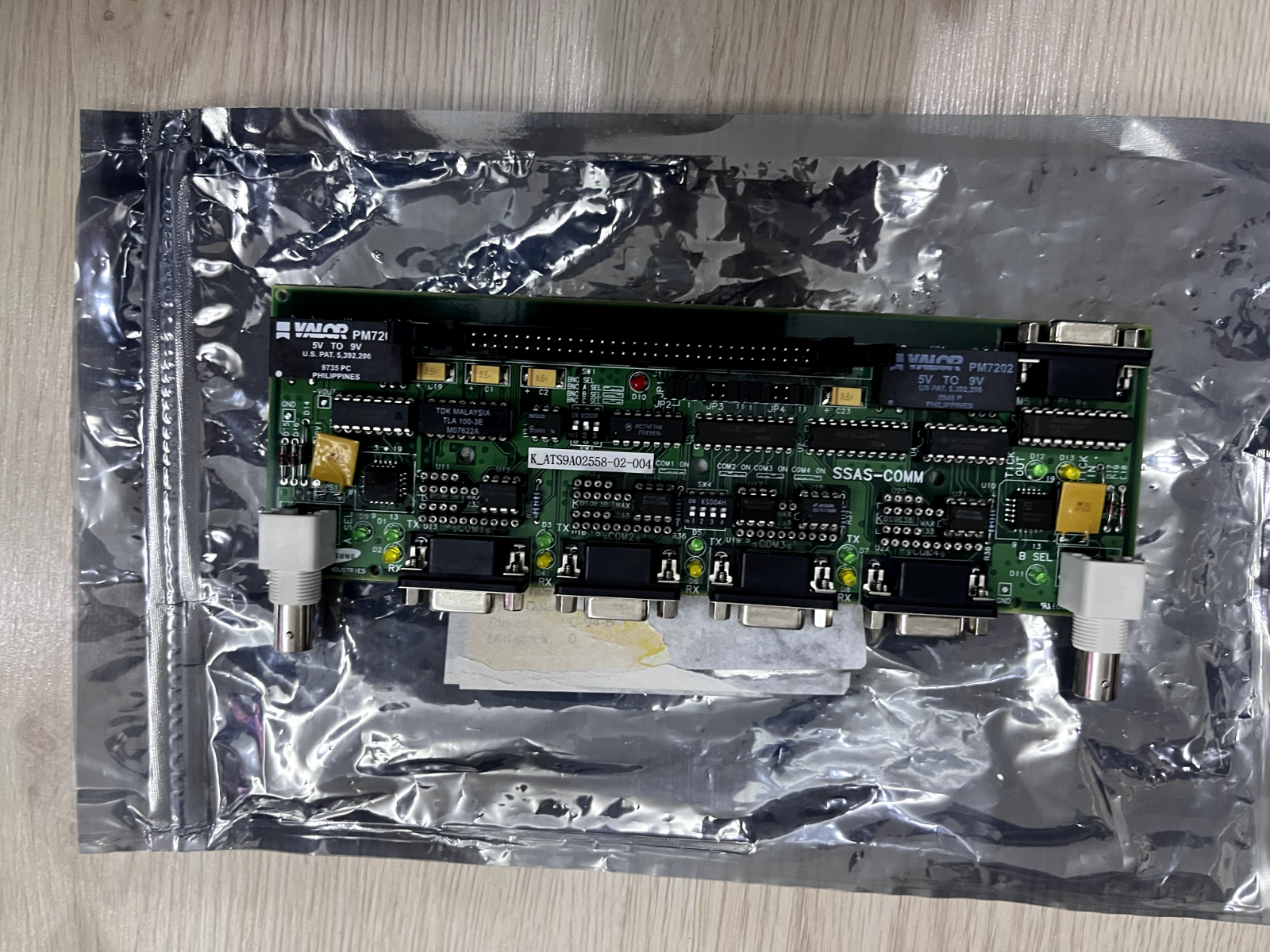 SAMSUNG SSAS-COMM CARD REV 1.2