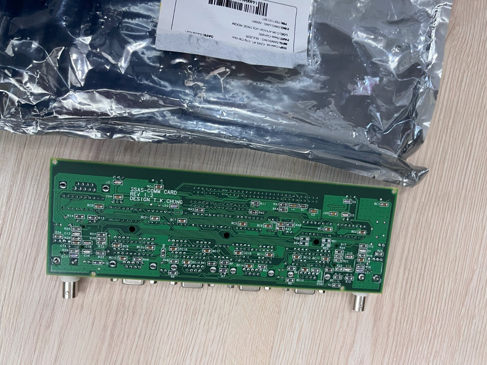SAMSUNG SSAS-COMM CARD REV 1.2
