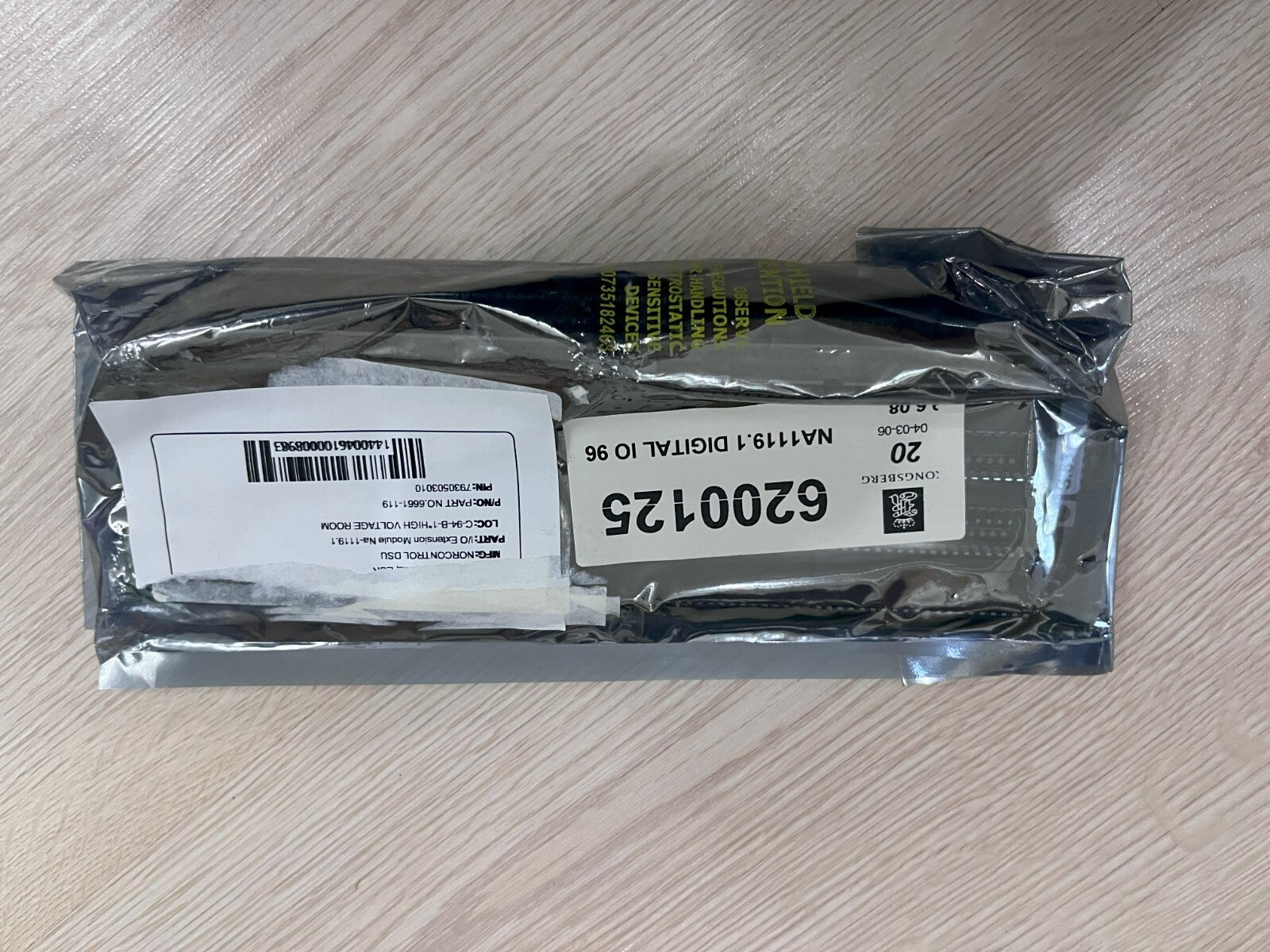 KONGSBERG 6200125 NORCONTROL DSU PART: I/O Extension Module Na-1119.1