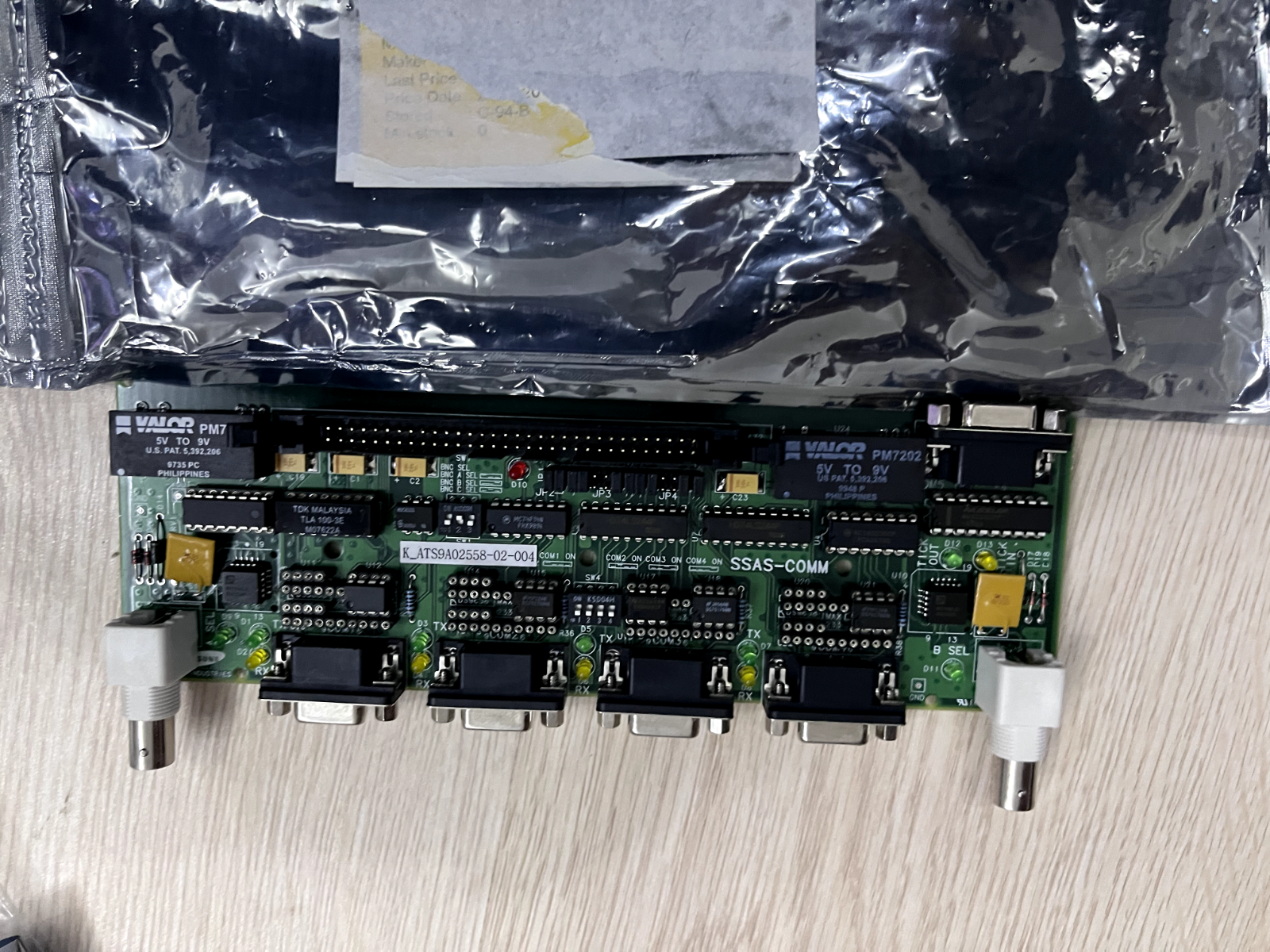 SAMSUNG SSAS-COMM CARD REV 1.2