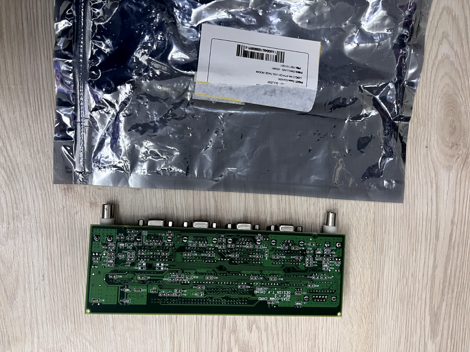 SAMSUNG SSAS-COMM CARD REV 1.2