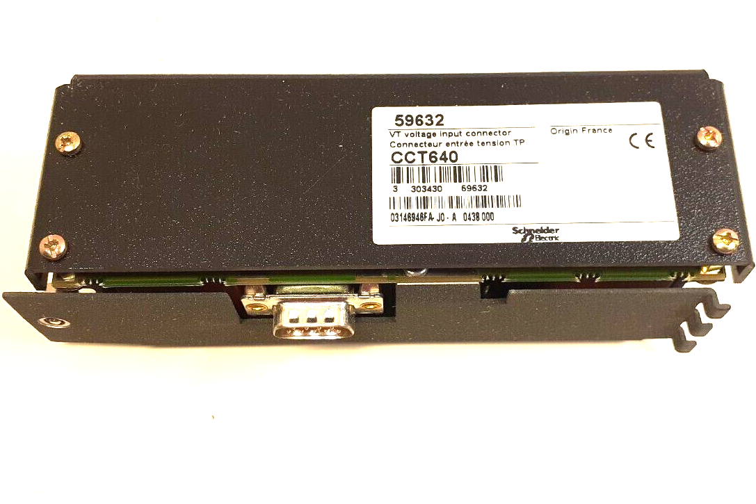MERLIN GERIN SCHNEİDER ELECTRİC CCT640 VT VOLTAGE CONNECTOR 59632 (NEW)