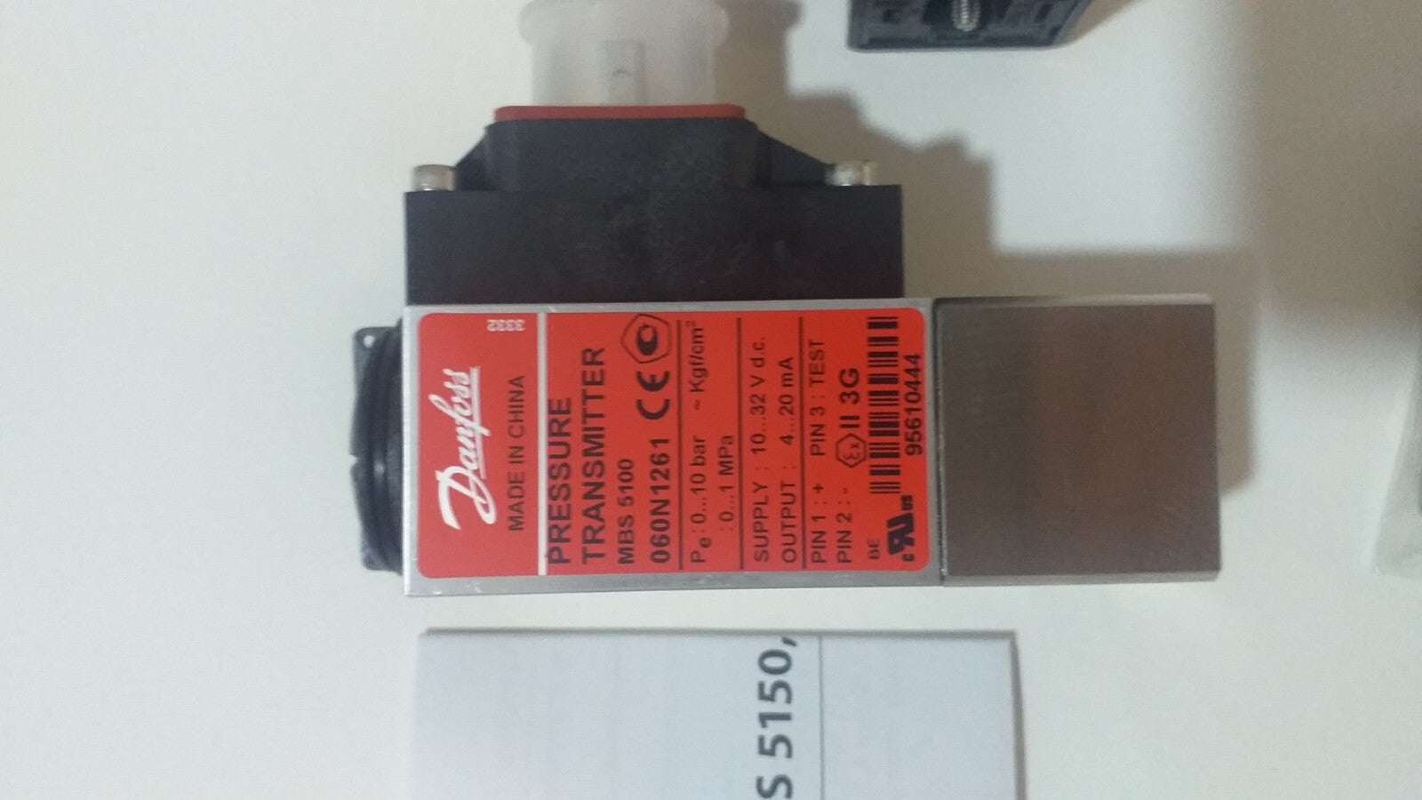 Danfoss Pressure Transmitter MBS5100 060N1261