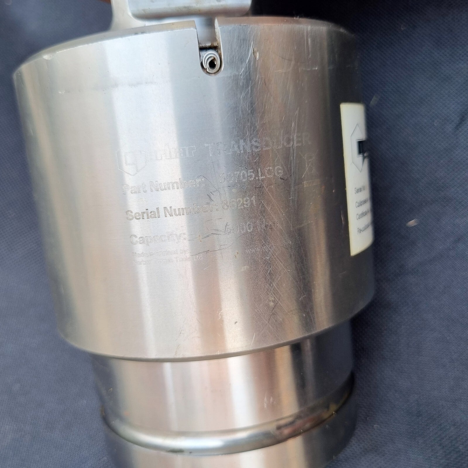NORBAR 50705.LOG HE Static Transducer, 5000 N·m, 1 1/2" M/F square drive -2