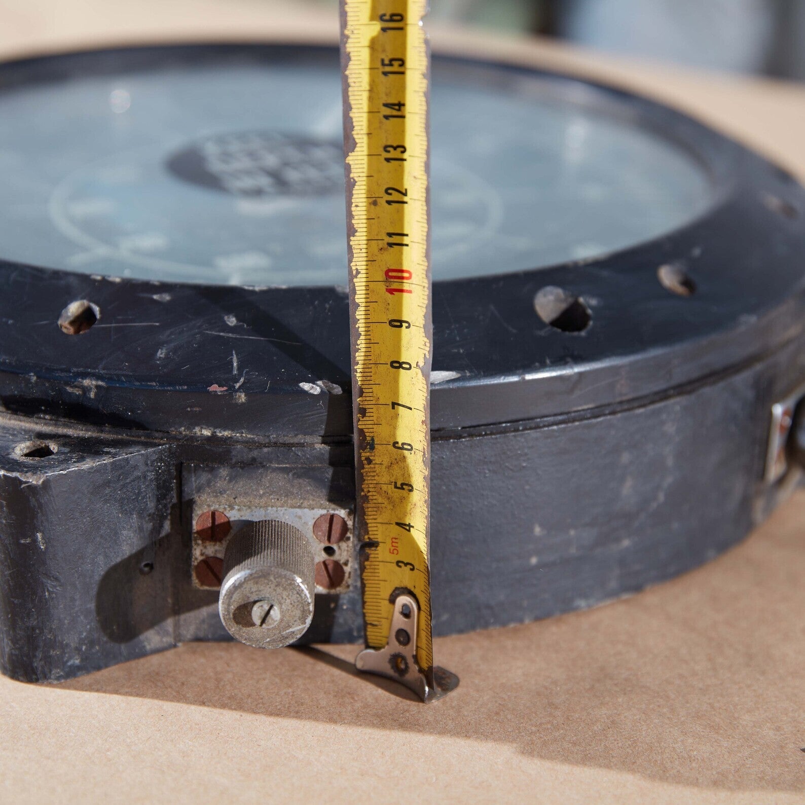 Vintage Oberan Class Submarine  Depth Indicator/Gauge, Vintage Naval Equipment