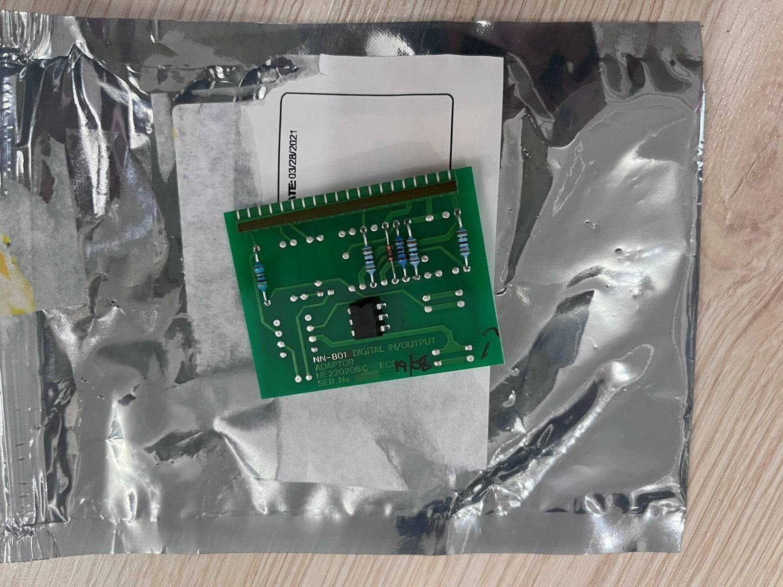 NORCONTROL NN-801 DIGITAL IN/OUTPUT ADAPTOR HE220206 C