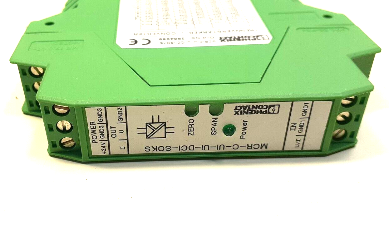 PHOENIX CONTACT MCR-C-UI-UI-DCI-SOKS (NEW-OPEN BOX)